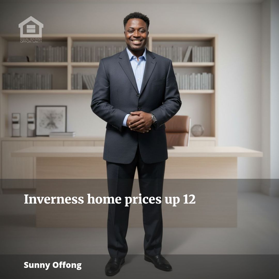 Inverness Home Values Climb: Median Sale Price Up 12%